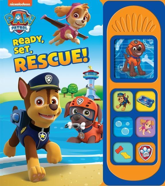 Cover: 9781503731189 | Nickelodeon PAW Patrol: Ready, Set, Rescue! Sound Book | Pi Kids