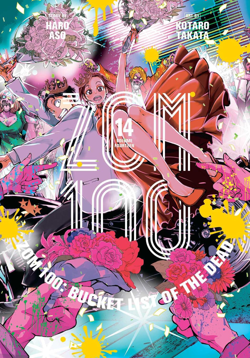 Cover: 9781974745746 | Zom 100: Bucket List of the Dead, Vol. 14 | Haro Aso | Taschenbuch