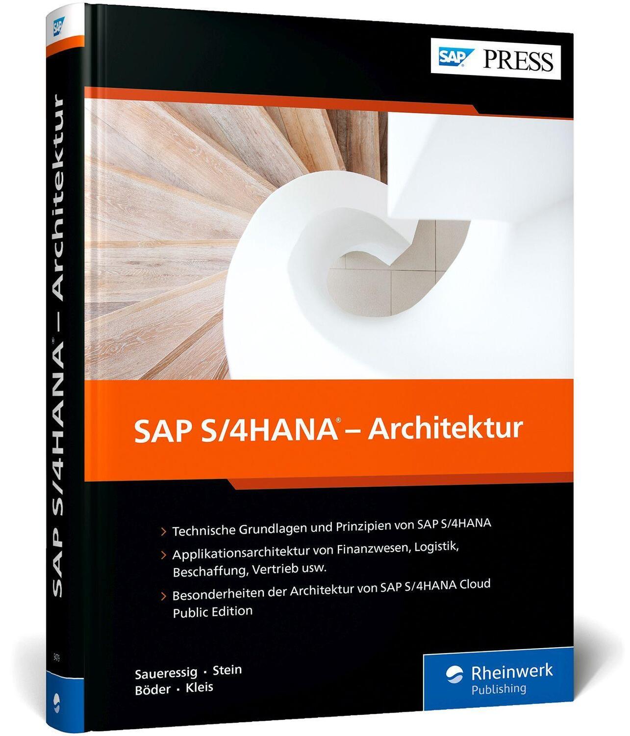 Cover: 9783836294799 | SAP S/4HANA - Architektur | Wolfram Kleis (u. a.) | Buch | SAP Press