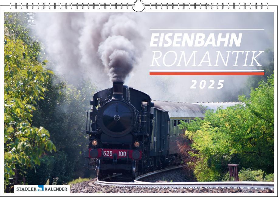 Cover: 9783861924210 | Eisenbahn-Romantik 2025 | Der gleichnamige Kalender zur SWR-Sendereihe