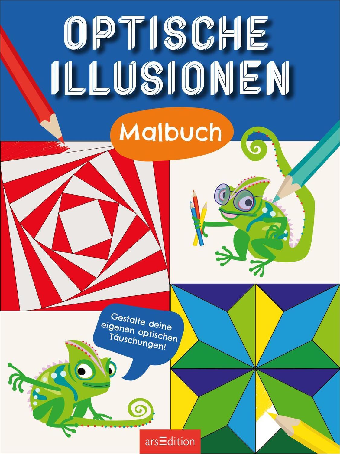 Bild: 9783845855110 | Optische Illusionen - Malbuch | Taschenbuch | Softcover | 40 S. | 2024