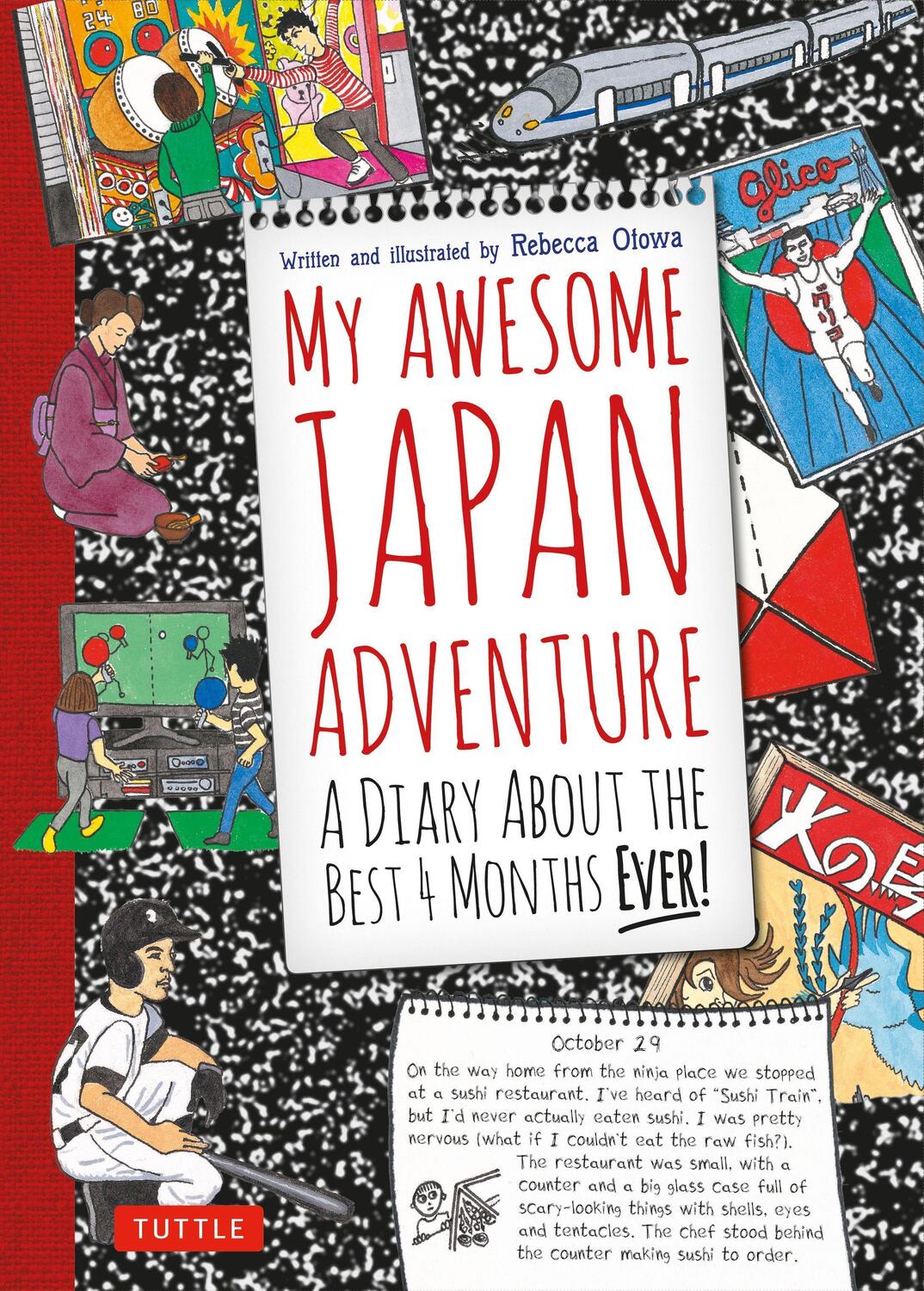 Cover: 9784805312162 | My Awesome Japan Adventure: A Diary about the Best 4 Months Ever!