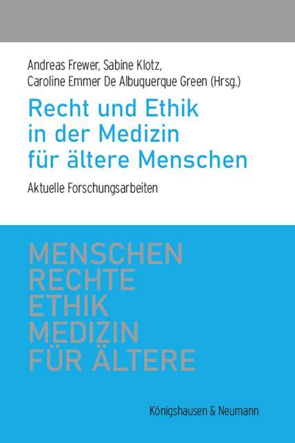 Cover: 9783826074837 | Menschenrechte und Ethik in der Medizin für Ältere | Frewer (u. a.)