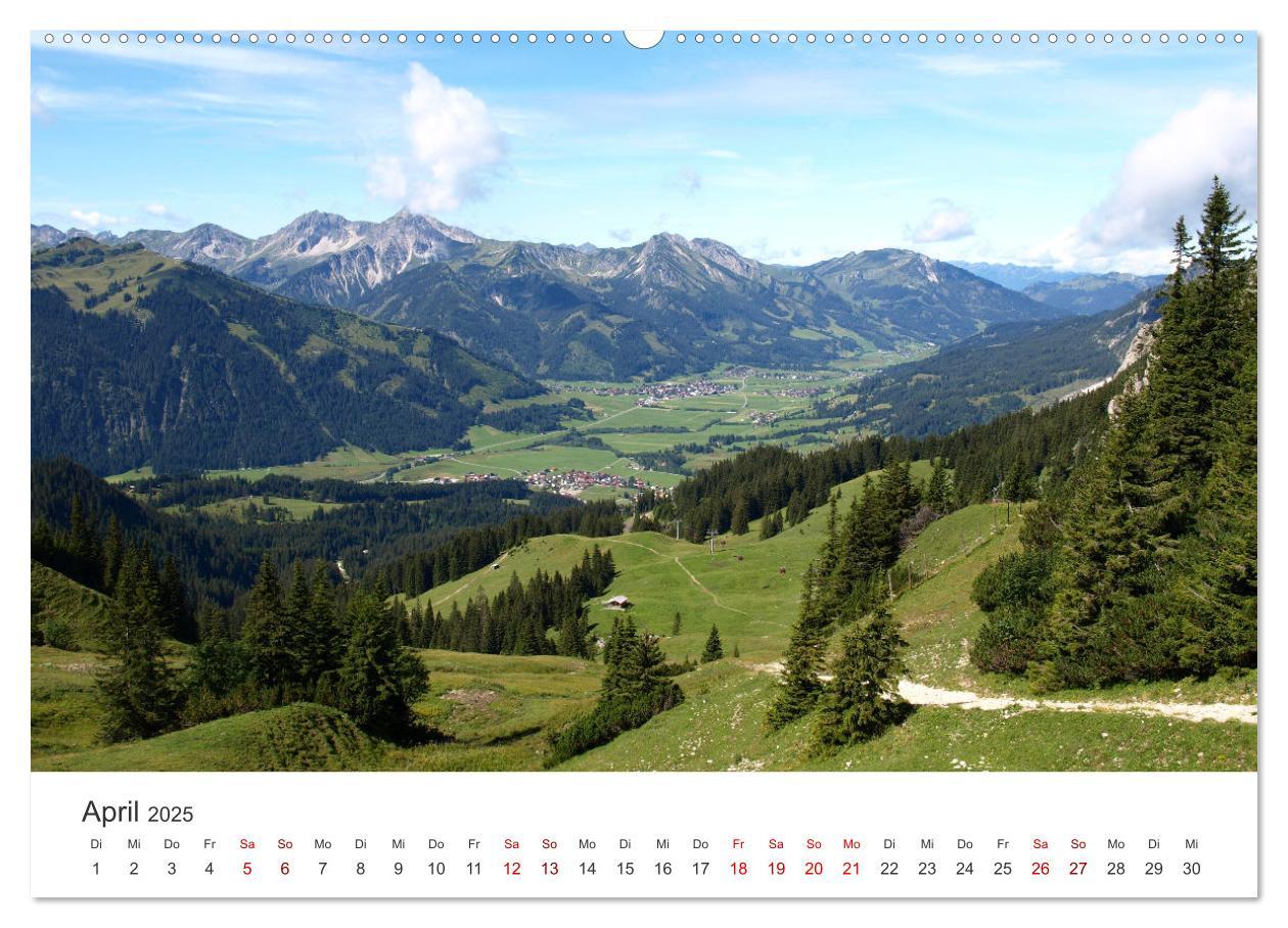 Bild: 9783383989025 | Bergerlebnisse im Tannheimer Tal (Wandkalender 2025 DIN A2 quer),...