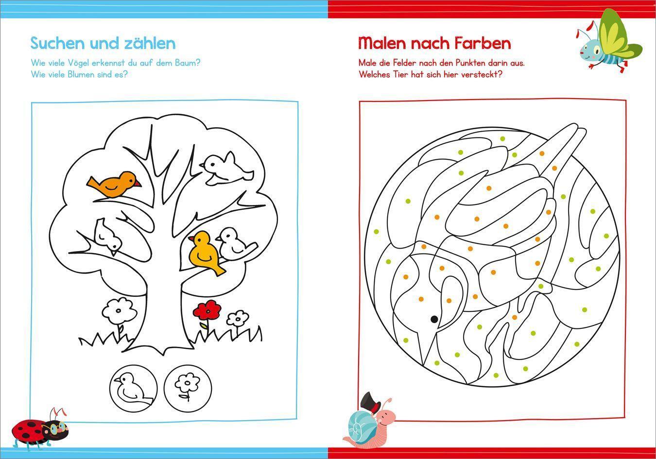 Bild: 9783788639303 | Malen und Rätseln für Kindergartenkinder | Taschenbuch | Deutsch