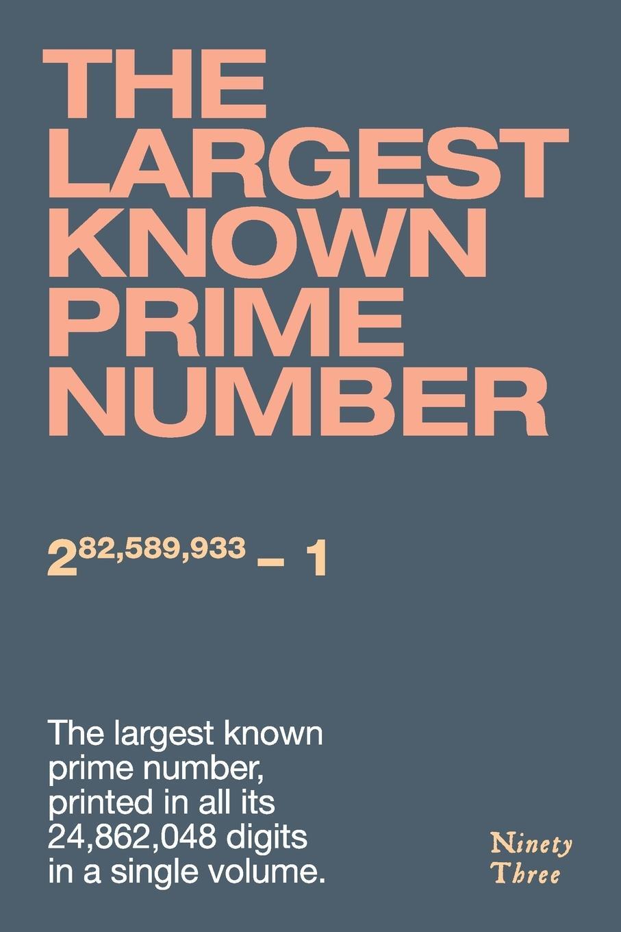 Cover: 9786500964479 | The largest known prime number | Taschenbuch | Paperback | Englisch