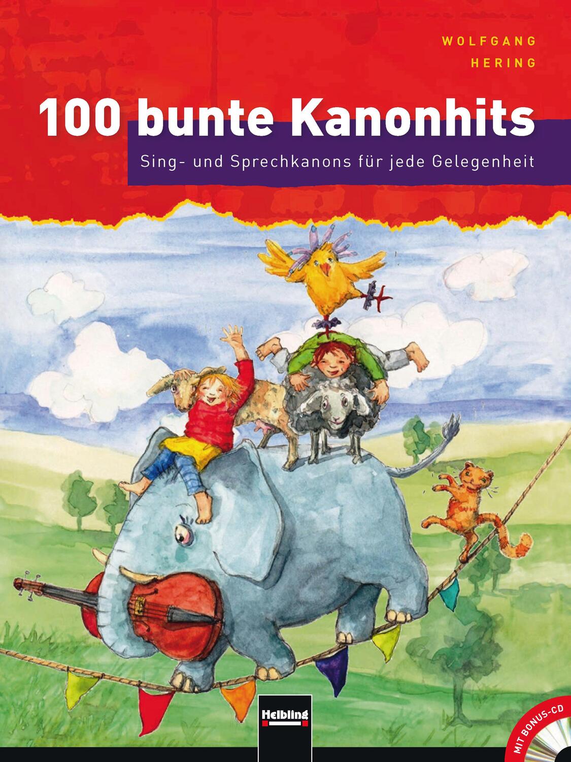 Cover: 9783862271399 | 100 bunte Kanonhits. Paket (Buch und Audio-CDs) | Wolfgang Hering