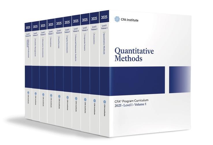 Cover: 9781961409088 | 2025 Cfa Program Curriculum Level I Box Set | Cfa Institute | Buch