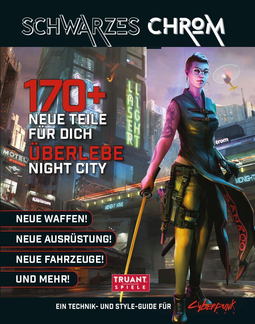 Cover: 9783949089343 | Schwarzes Chrom | Cyberpunk Erweiterung | Buch | Deutsch | 2024