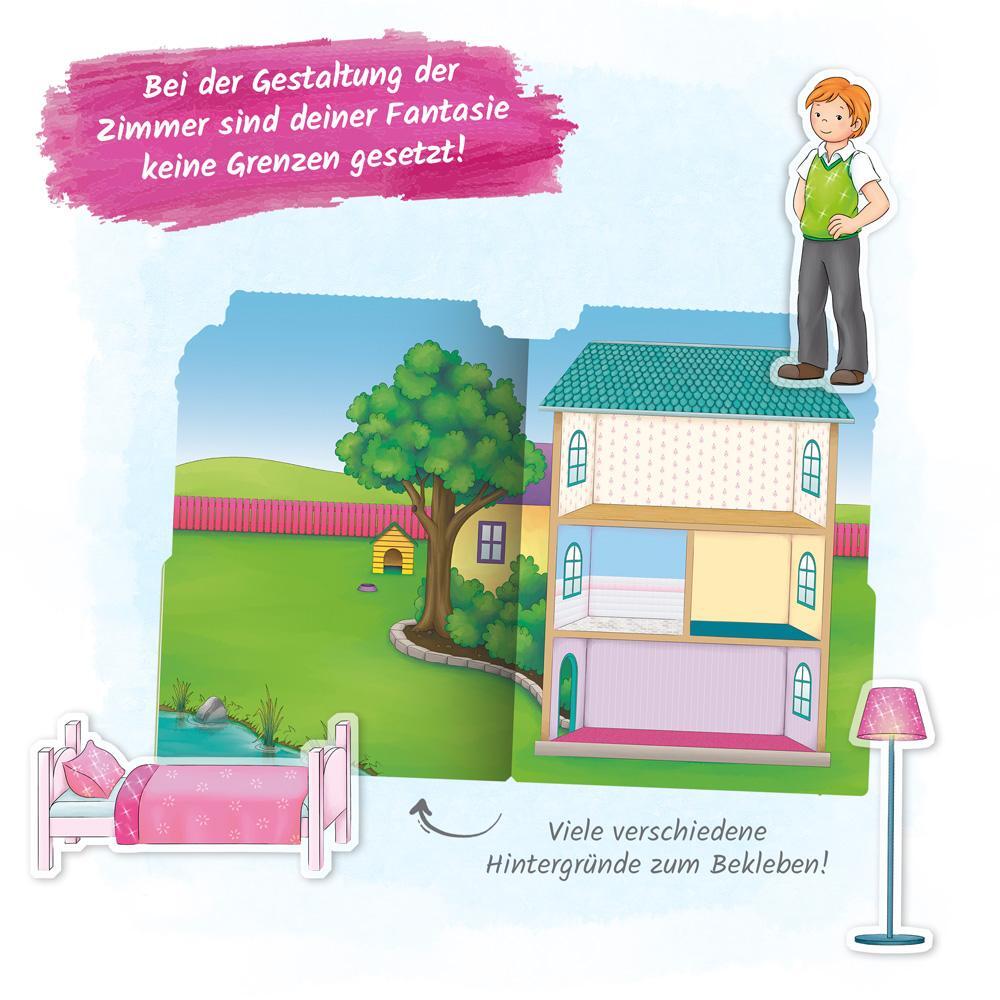 Bild: 9783965523463 | Trötsch Stickerbuch Mein glitzerndes Stickerhaus | Co.KG | Taschenbuch