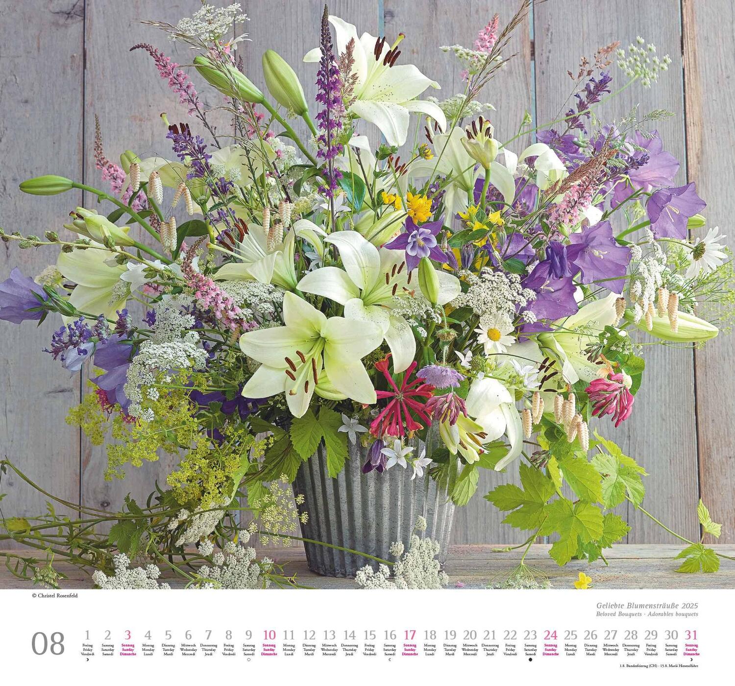 Bild: 4250809653075 | Geliebte Blumensträuße 2025 - DUMONT Wandkalender - mit allen...