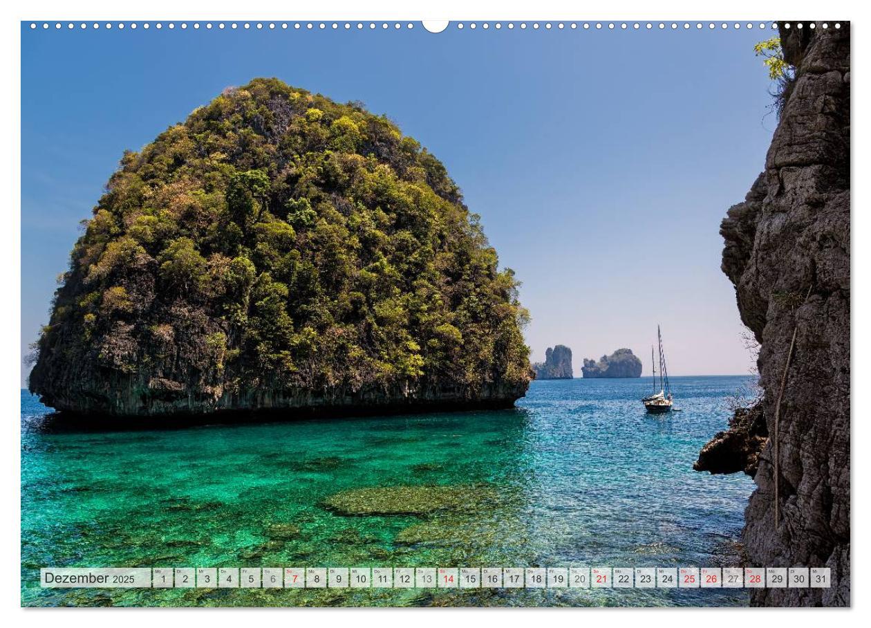 Bild: 9783435790951 | Thailand Impressionen (Wandkalender 2025 DIN A2 quer), CALVENDO...