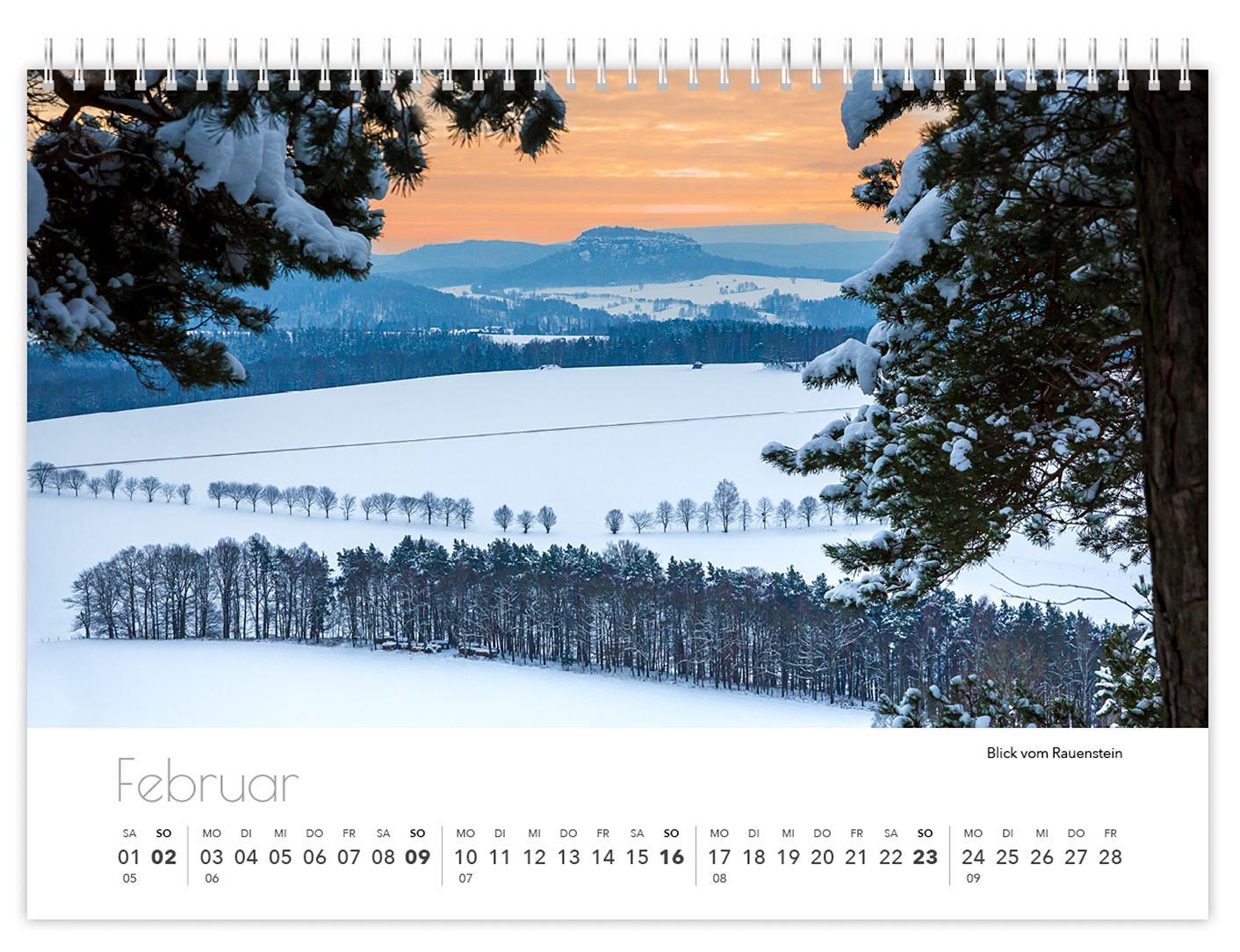 Bild: 9783910680807 | Kalender Sächsische Schweiz kompakt 2025 | K4 Verlag (u. a.) | Deutsch
