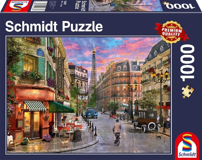 Cover: 4001504583873 | Straße zum Eiffelturm (Puzzle) | Spiel | In Spielebox | 2019 | Schmidt