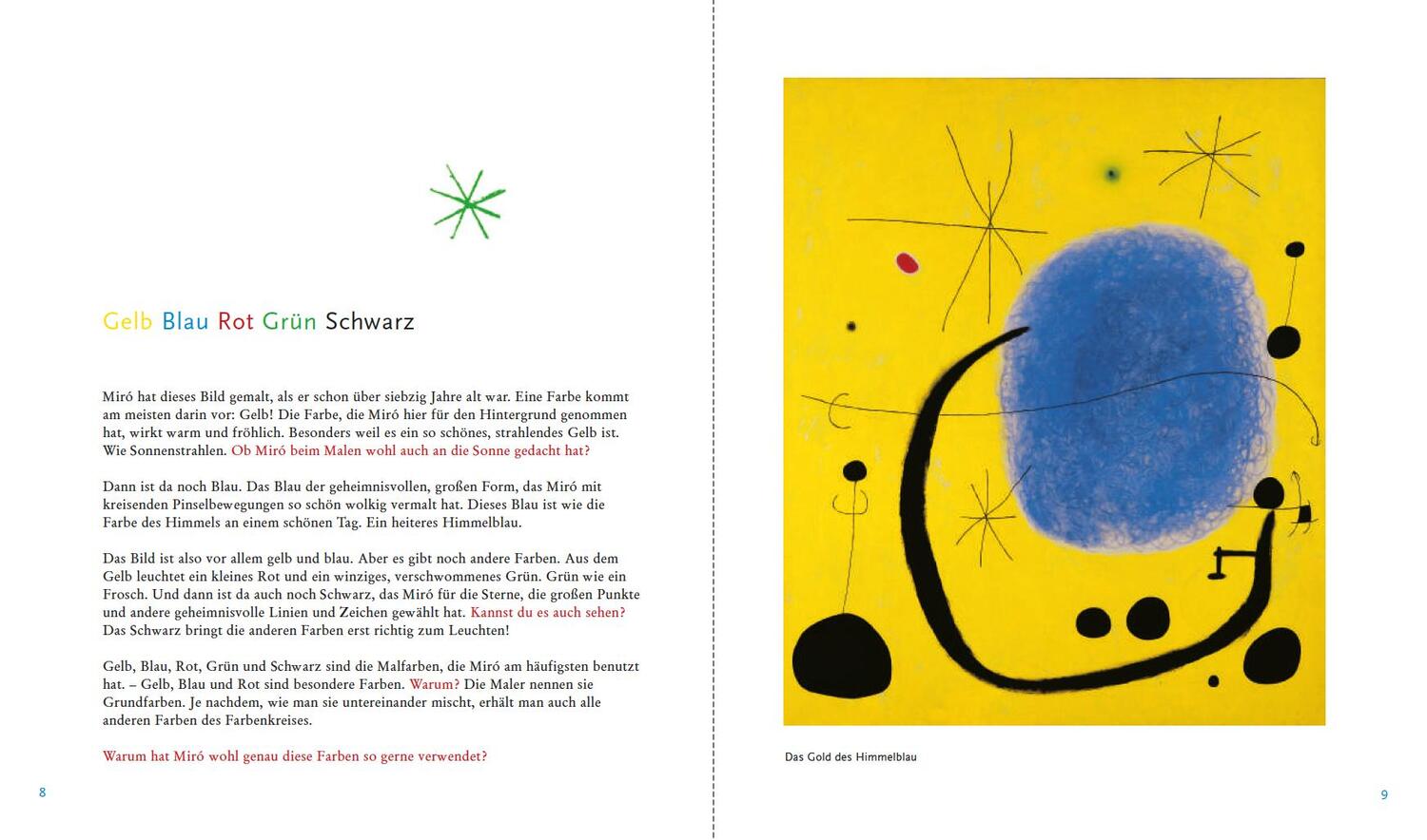 Bild: 9783934029262 | Wer ist eigentlich dieser Miró? | Kinder entdecken Kunst | Benke