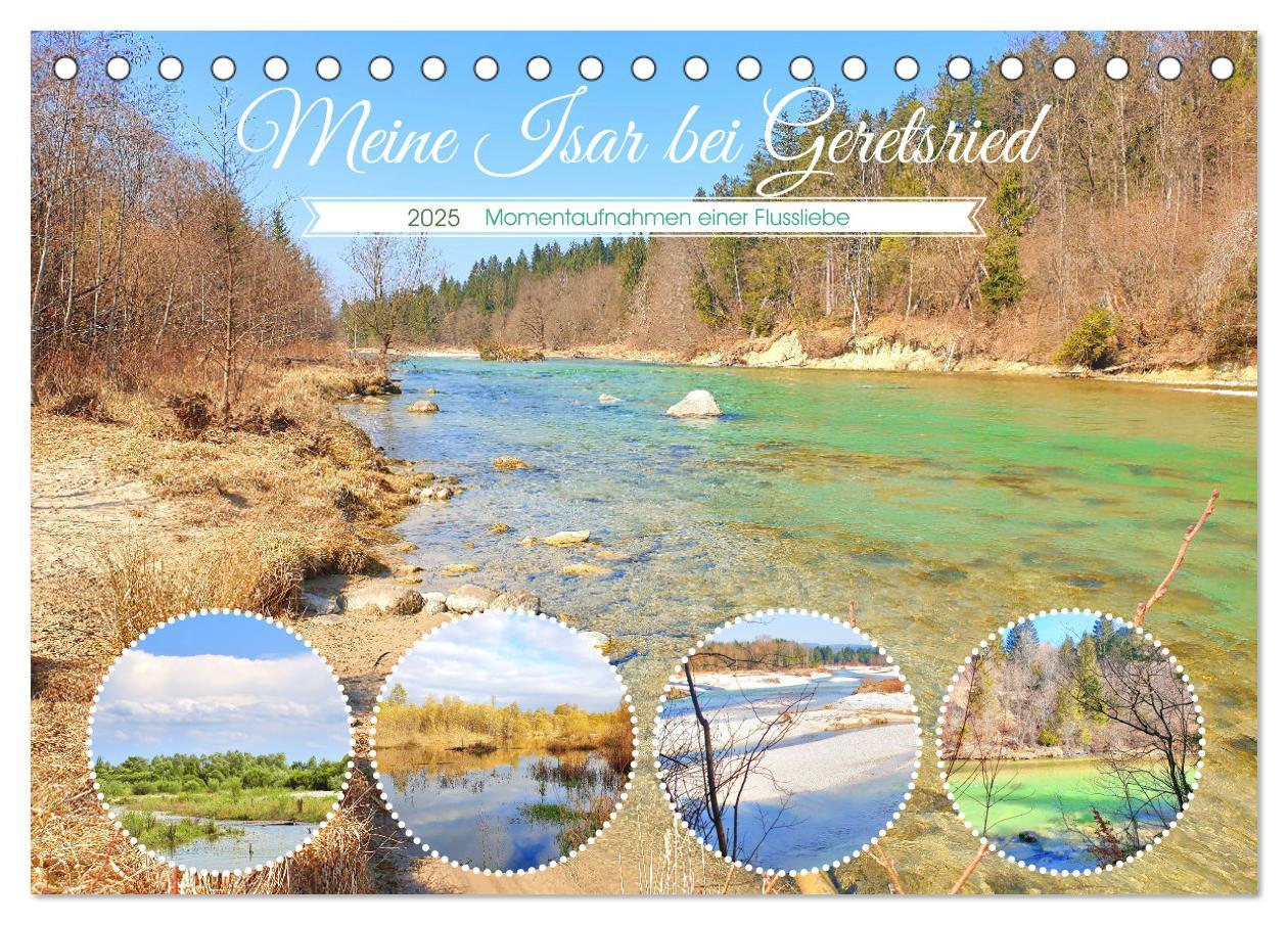 Cover: 9783383953033 | Meine Isar bei Geretsried (Tischkalender 2025 DIN A5 quer),...