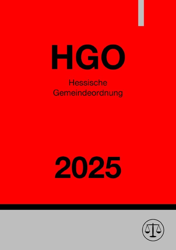 Cover: 9783818714055 | Hessische Gemeindeordnung - HGO 2025 | DE | Ronny Studier | Buch