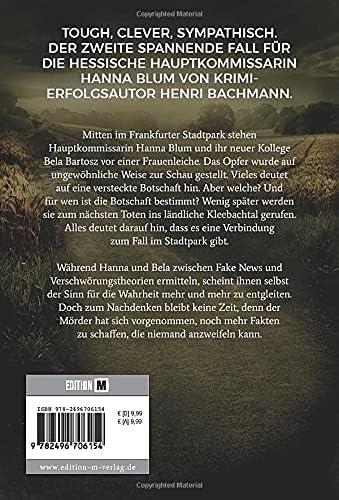 Rückseite: 9782496706154 | Der Tod sagt die Wahrheit | Henri Bachmann | Taschenbuch | 318 S.