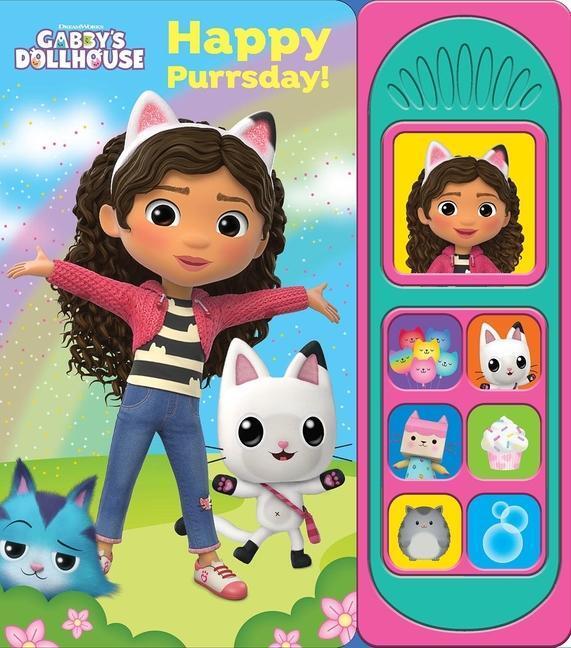 Cover: 9781503767317 | DreamWorks Gabby's Dollhouse: Happy Purrsday! Sound Book | Pi Kids