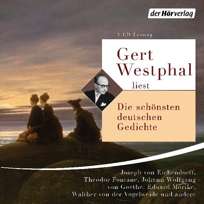 Cover: 9783844534962 | Gert Westphal liest: Die schönsten deutschen Gedichte, 4 Audio-CD | CD