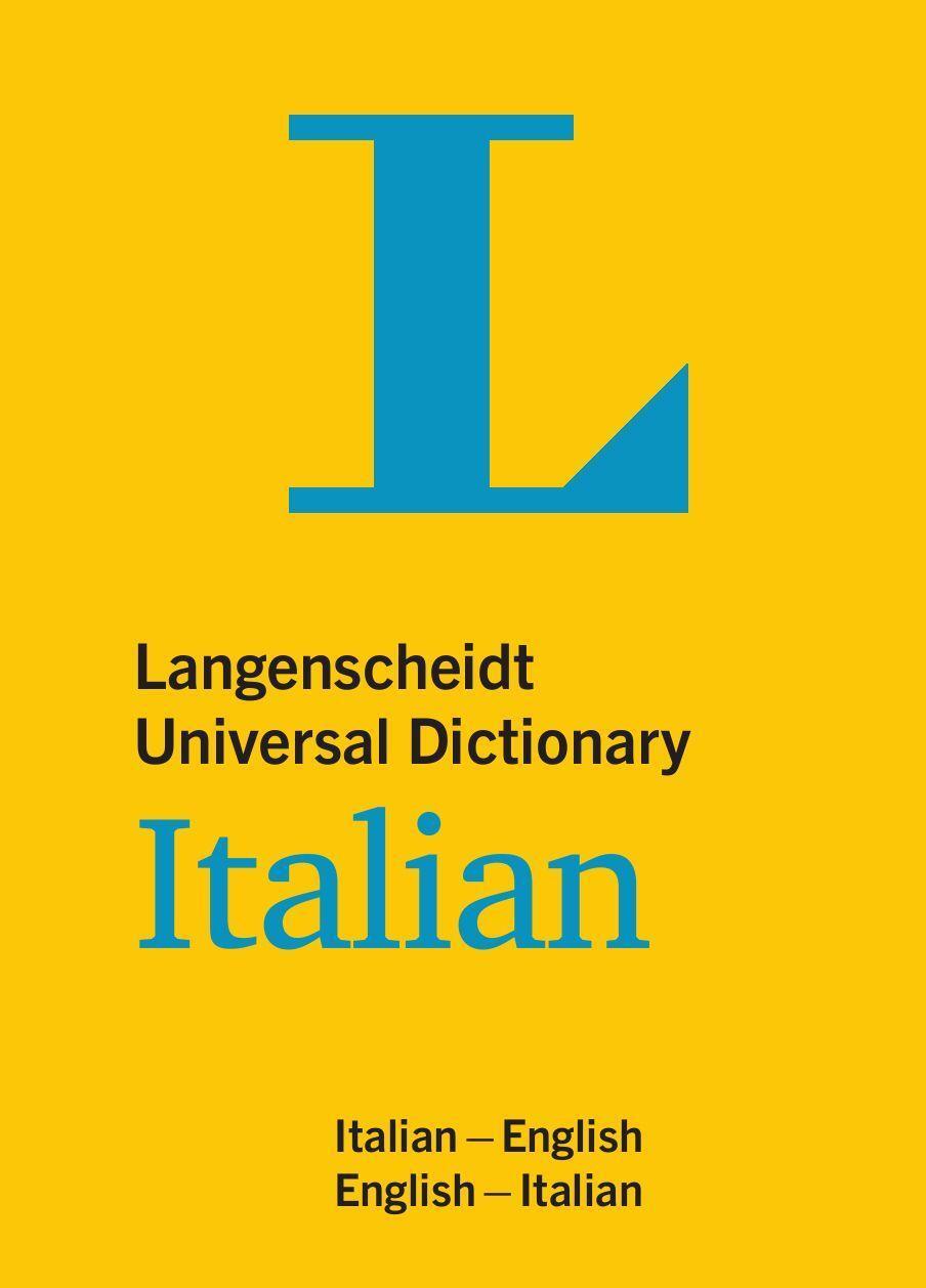 Cover: 9783125140370 | Langenscheidt Universal Dictionary Italian | Redaktion Langenscheidt