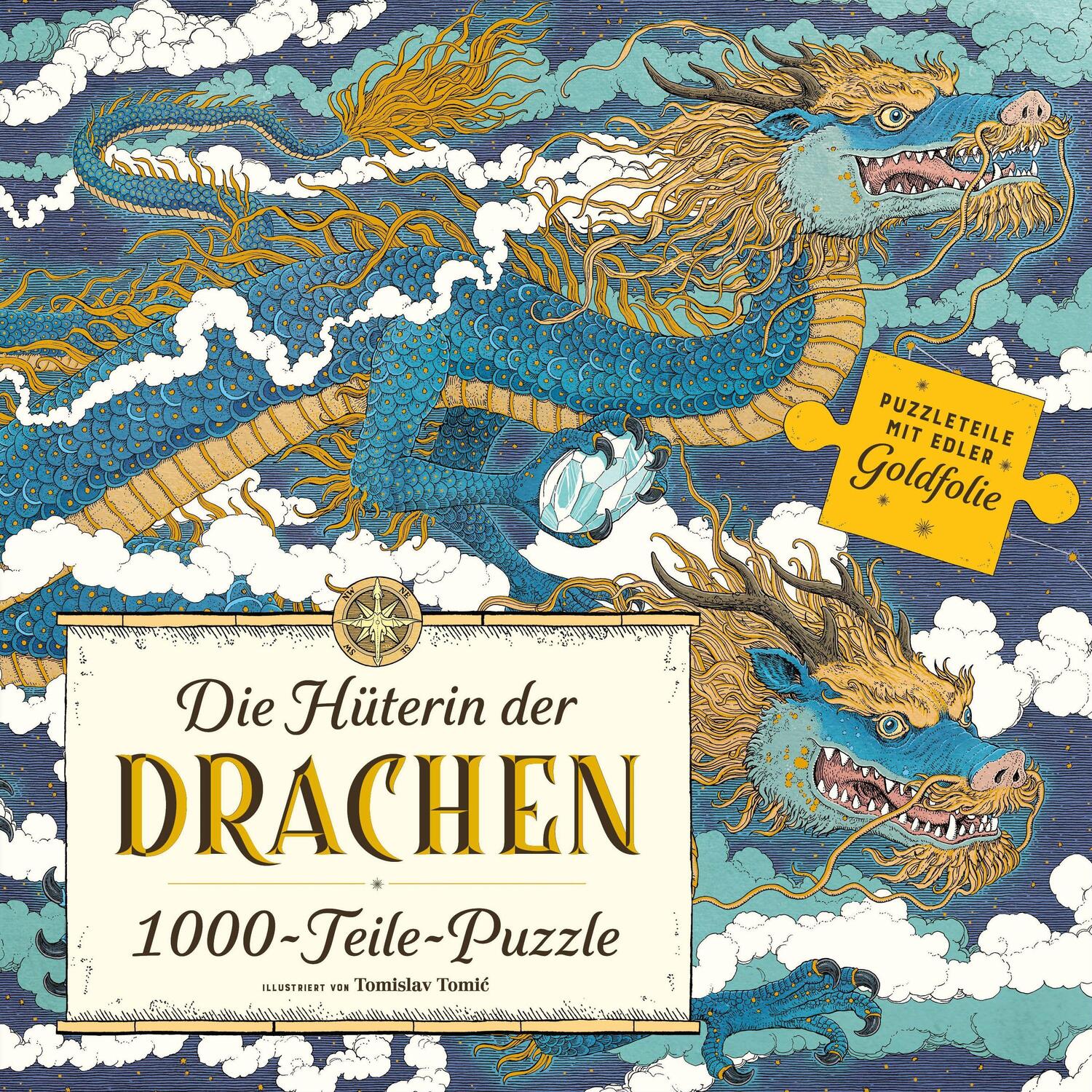 Cover: 4250938900040 | Die Hüterin der Drachen Puzzle | Spiel | Deutsch | 2022 | Prestel