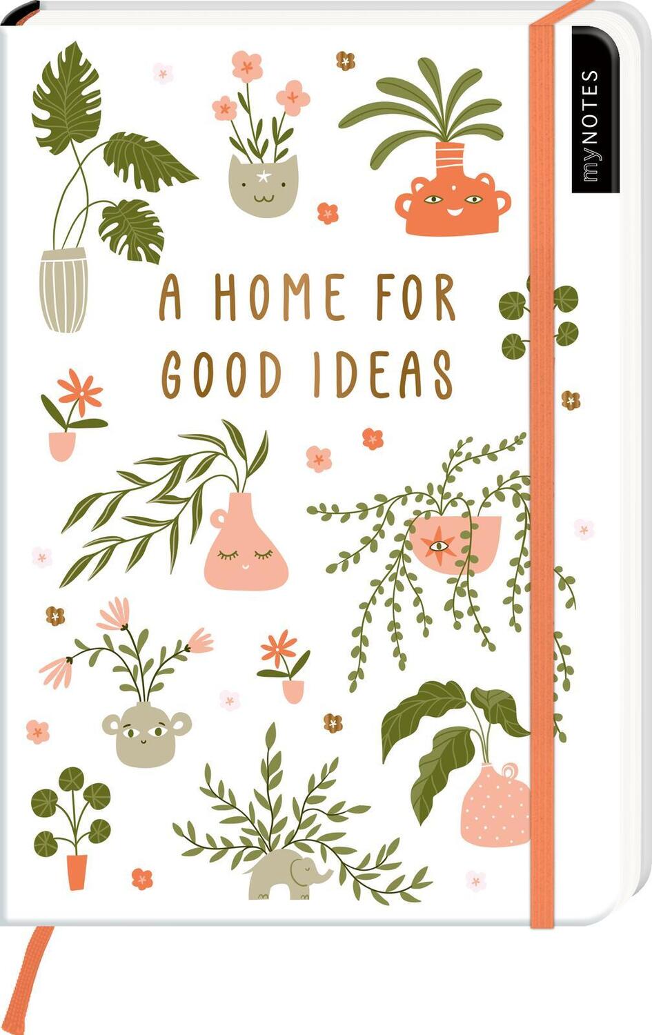 Cover: 4014489126683 | myNOTES Notizbuch A5: A home for good ideas | Notizbuch | myNotes