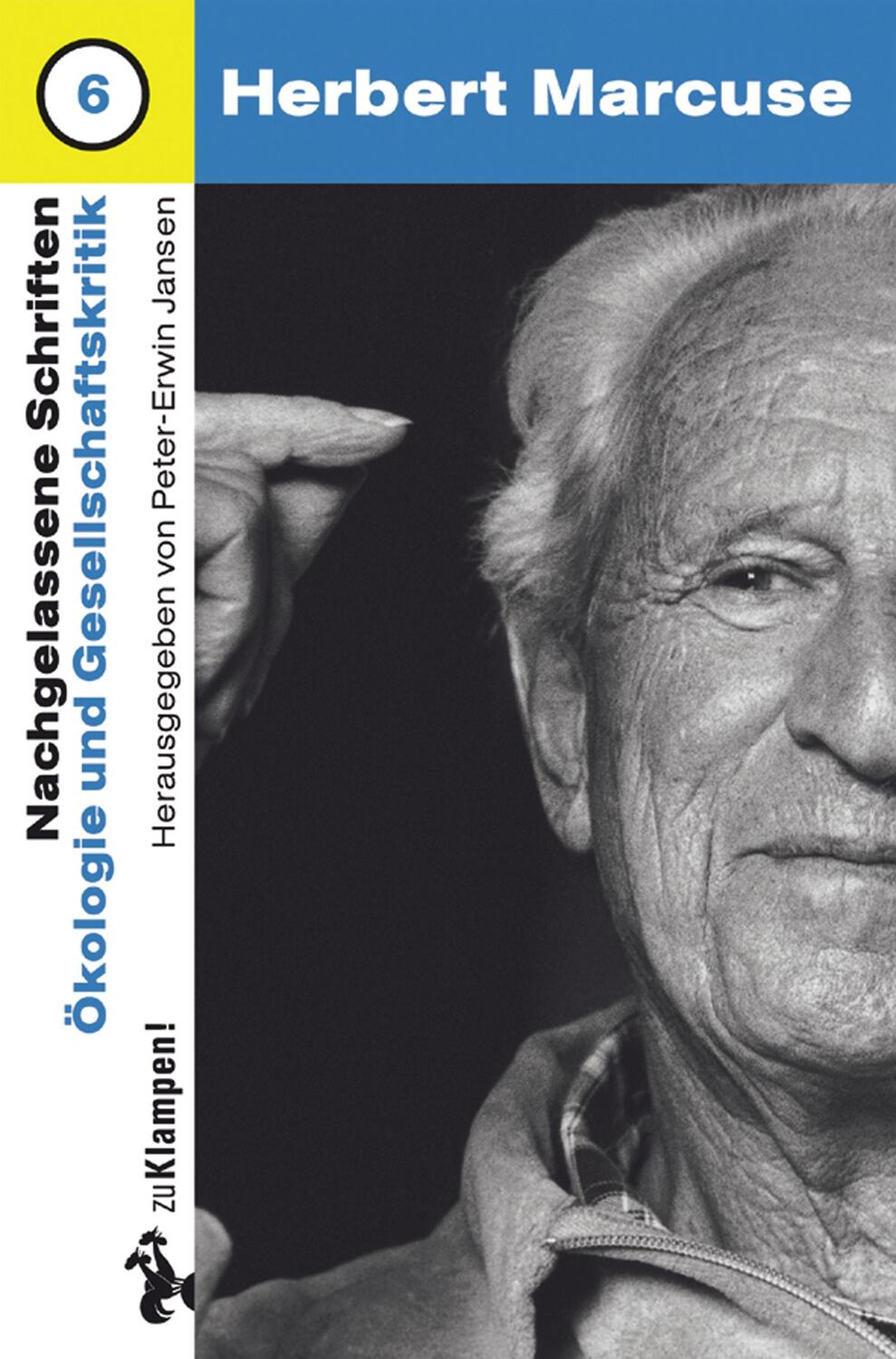 Cover: 9783924245870 | Ökologie und Gesellschaftskritik | Herbert Marcuse | Buch | Deutsch