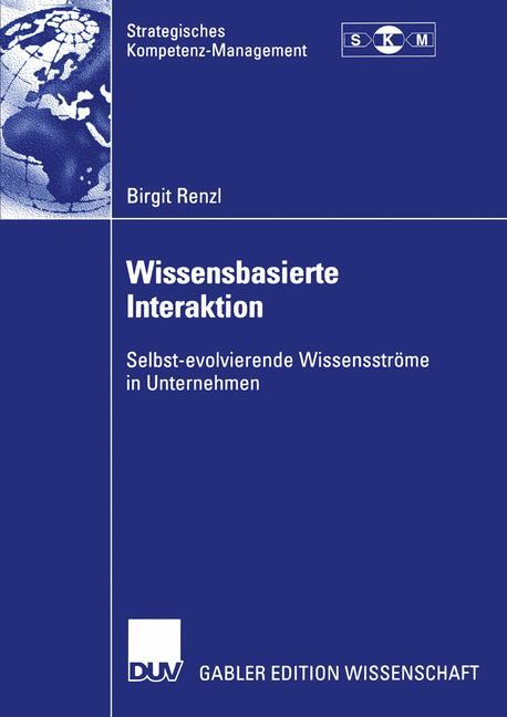 Cover: 9783824478309 | Wissensbasierte Interaktion | Birgit Renzl | Taschenbuch | Paperback