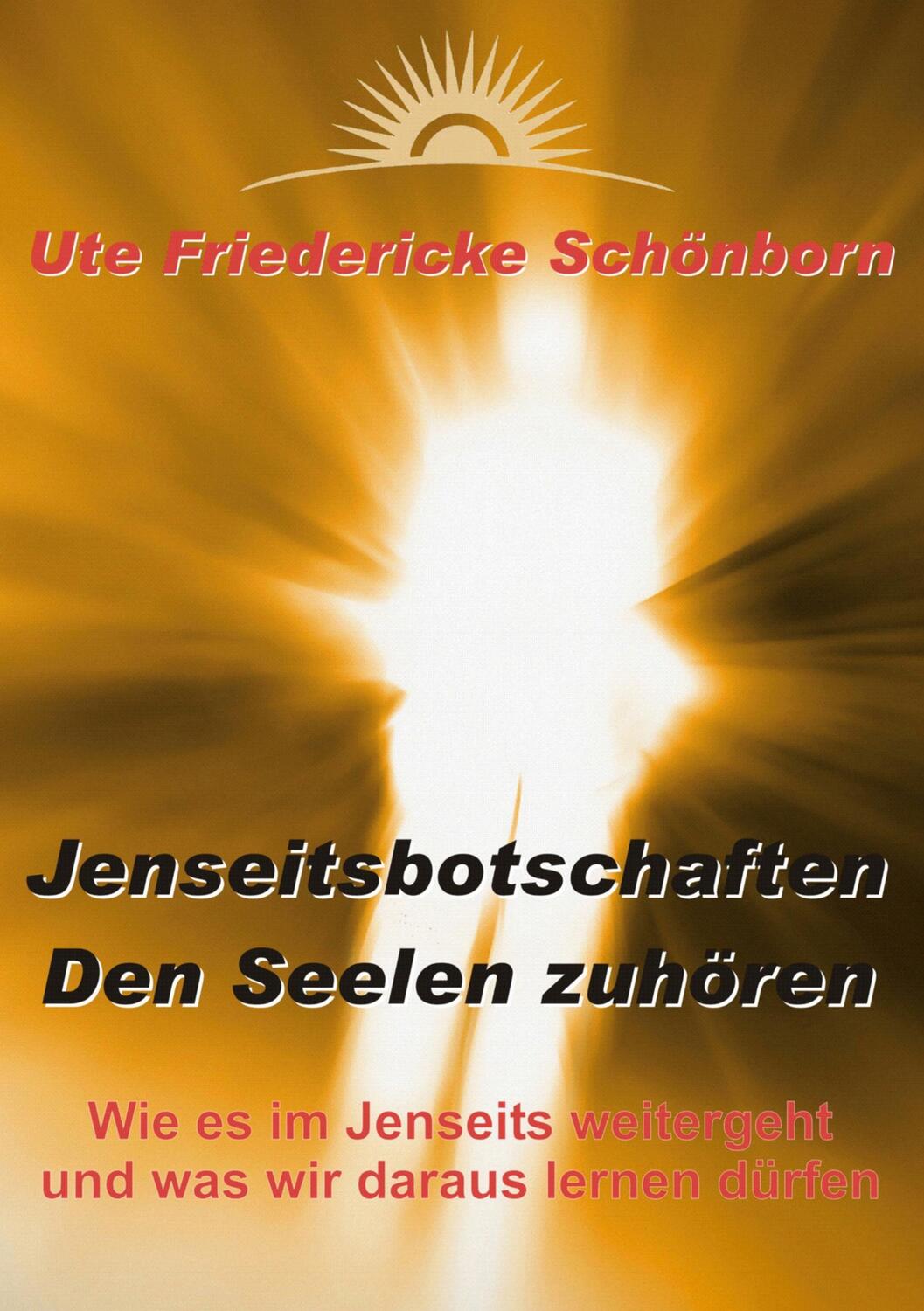 Cover: 9783752611540 | Jenseitsbotschaften Den Seelen zuhören | Ute Friedericke Schönborn