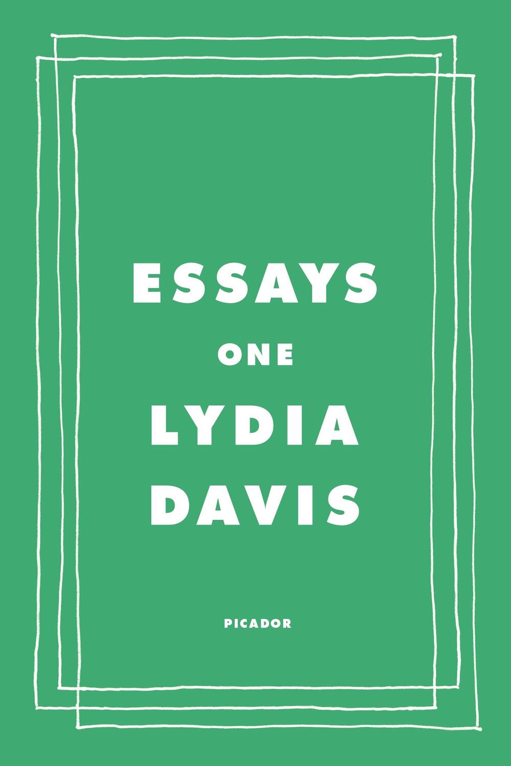 Cover: 9781250758156 | Essays One | Lydia Davis | Taschenbuch | Englisch | 2020 | Picador