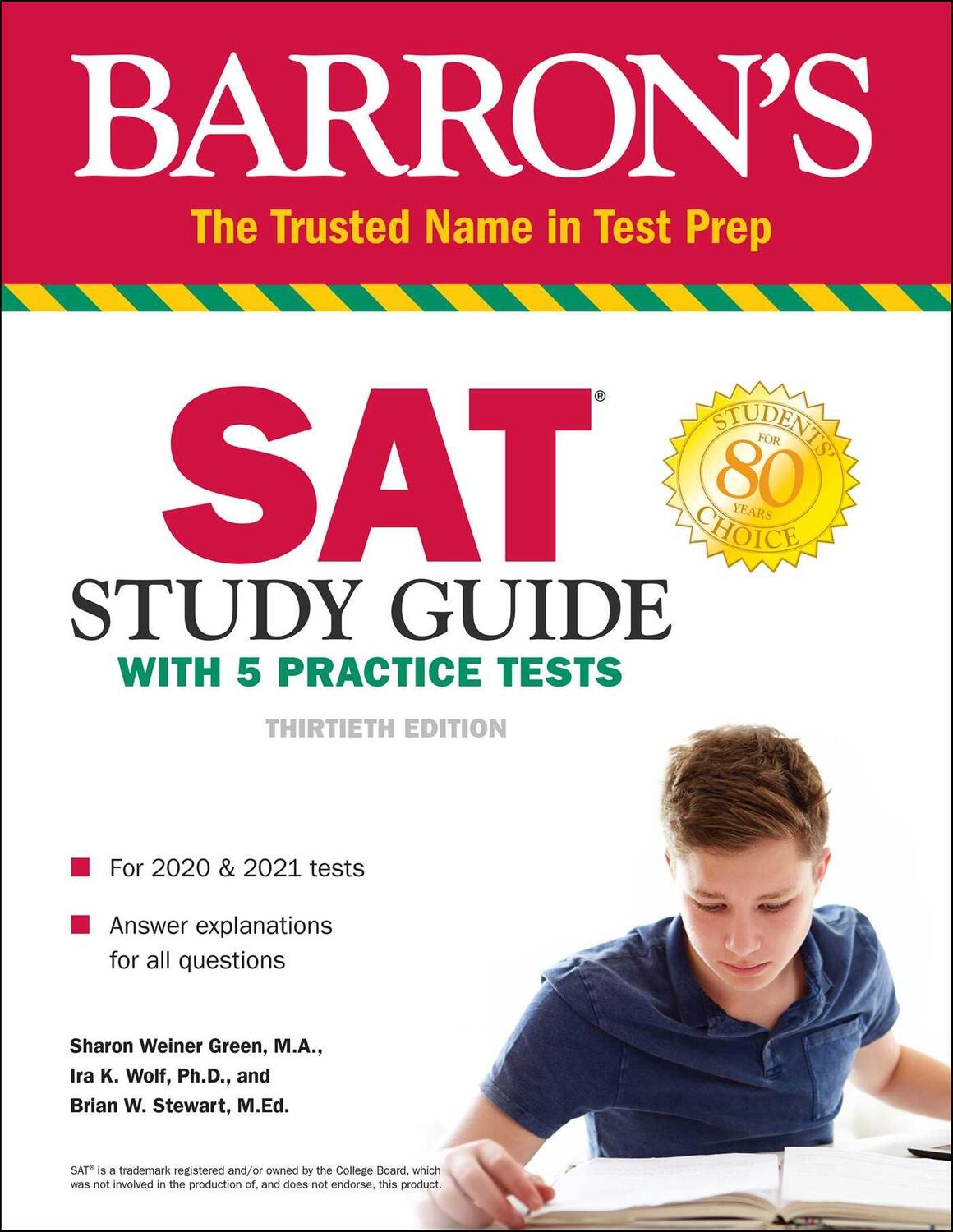 Cover: 9781506258027 | Barron's SAT Study Guide with 5 Practice Tests | Green (u. a.) | Buch