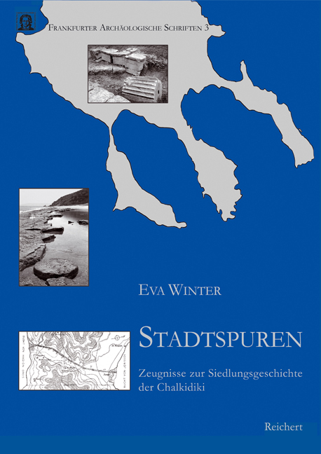 Cover: 9783895005589 | Stadtspuren | Zeugnisse zur Siedlungsgeschichte der Chalkidiki | Buch