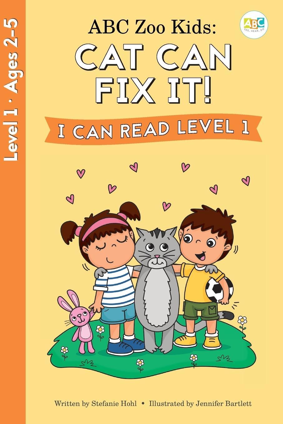 Cover: 9781638240235 | ABC Zoo Kids | Cat Can Fix It! I Can Read Level 1 | Stefanie Hohl