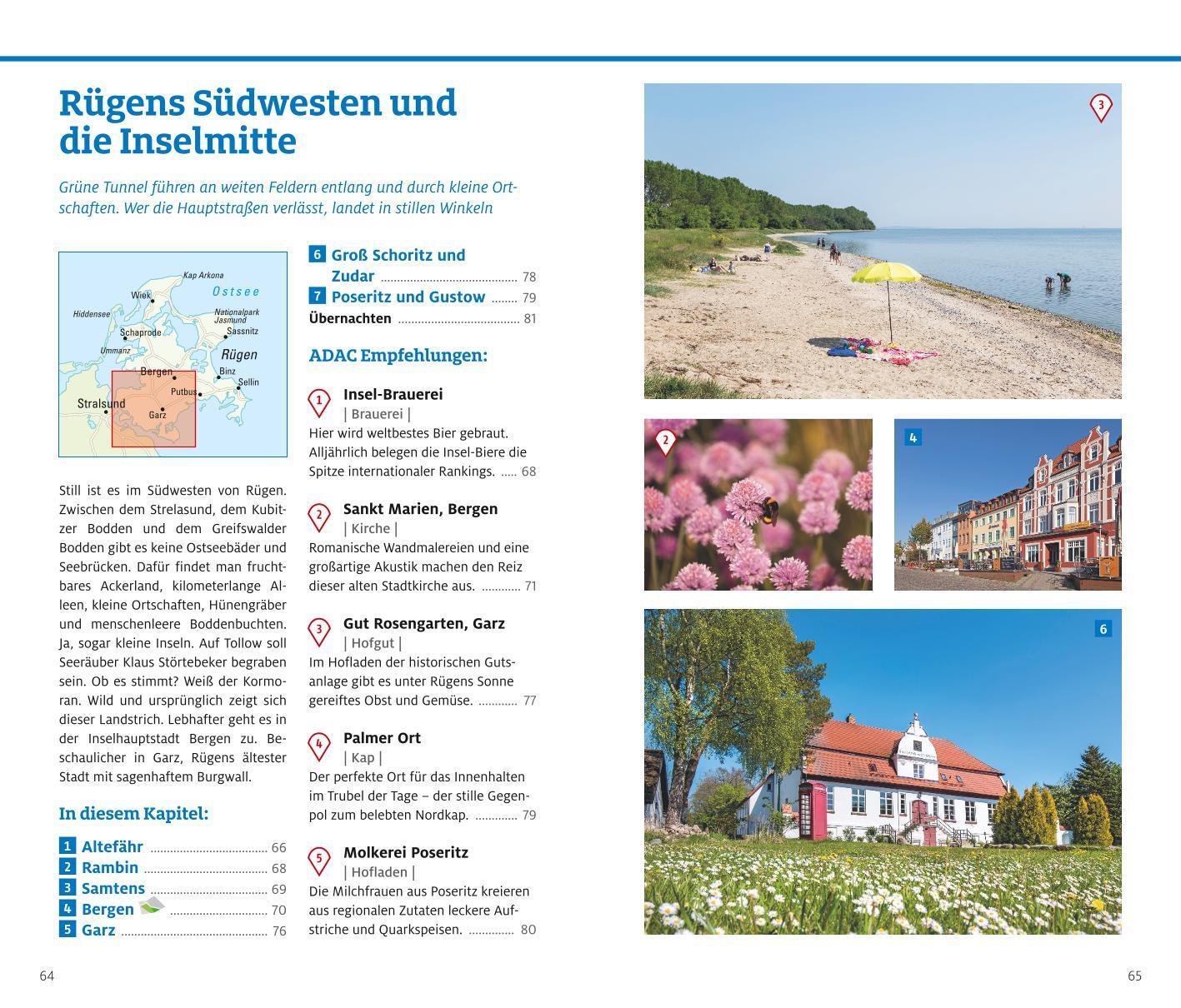 Bild: 9783956899072 | ADAC Reiseführer plus Rügen mit Hiddensee und Stralsund | Katja Gartz