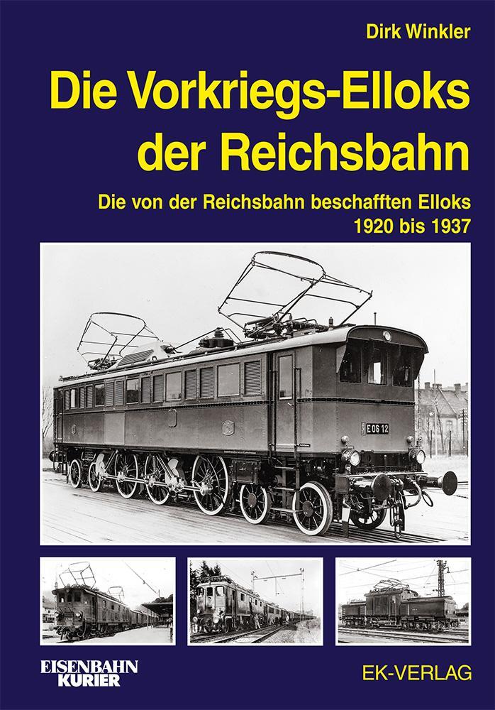 Cover: 9783844660371 | Die Vorkriegs-Elloks der Reichsbahn | Dirk Winkler | Buch | Deutsch
