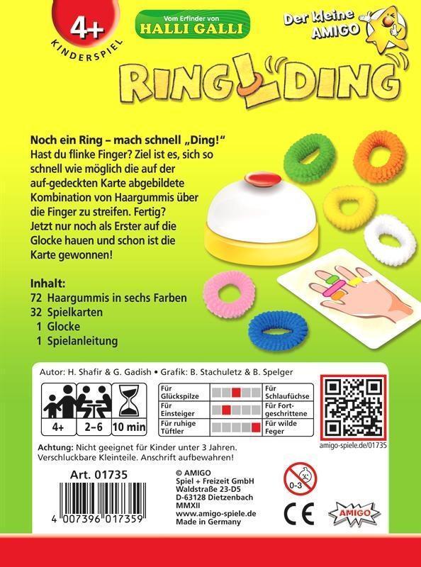 Bild: 4007396017359 | Ringlding | AMIGO - Kinderspiel | Haim Shafir (u. a.) | Spiel | 01735