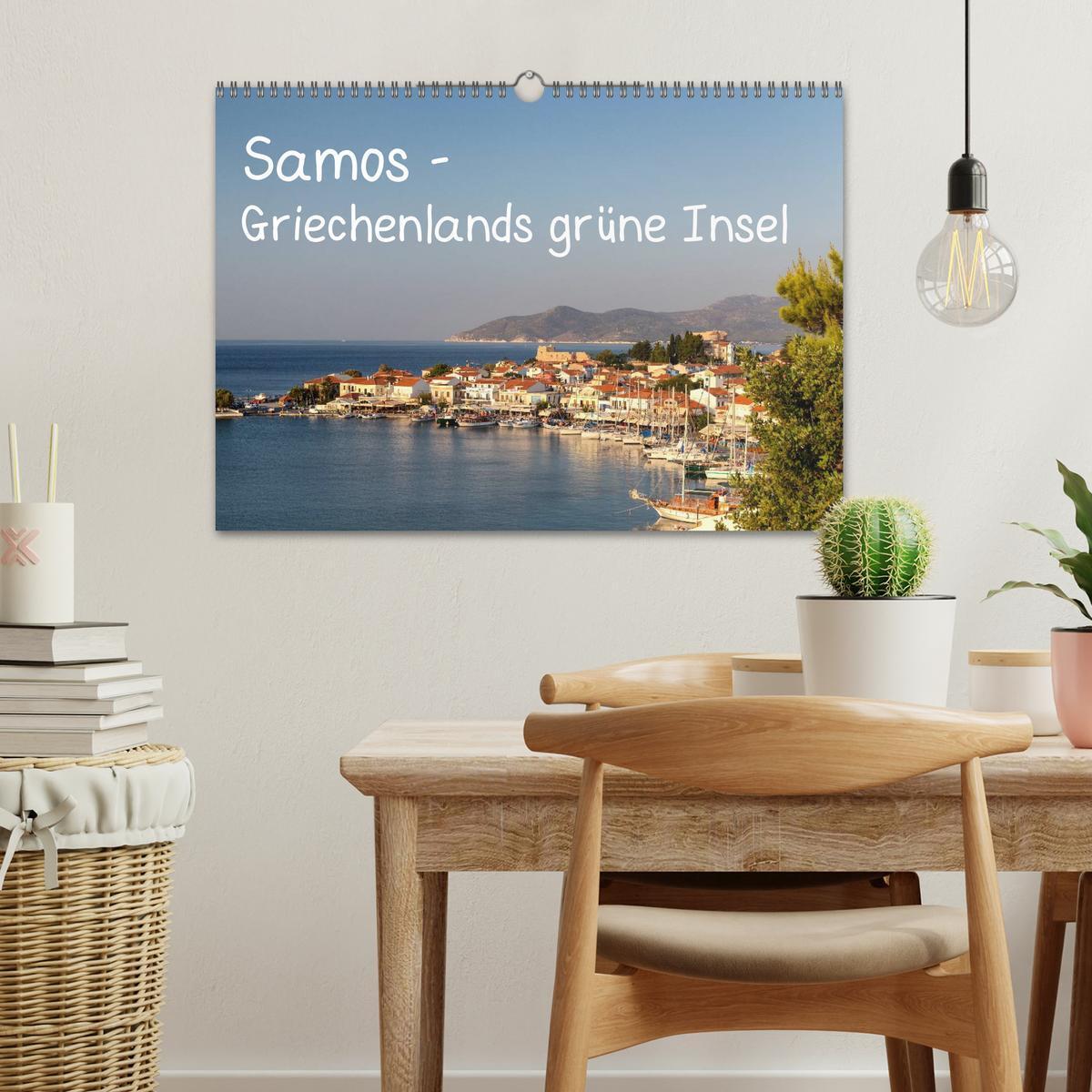 Bild: 9783435665822 | Samos - Griechenlands grüne Insel (Wandkalender 2025 DIN A3 quer),...