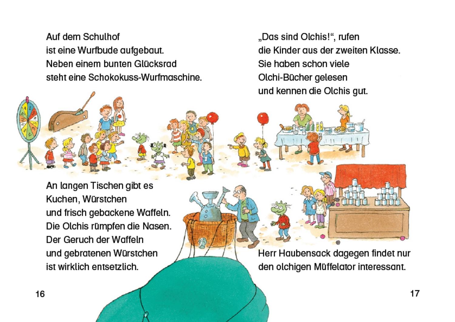 Bild: 9783789112898 | Die Olchis auf dem Schulfest | Erhard Dietl | Buch | Lesestarter