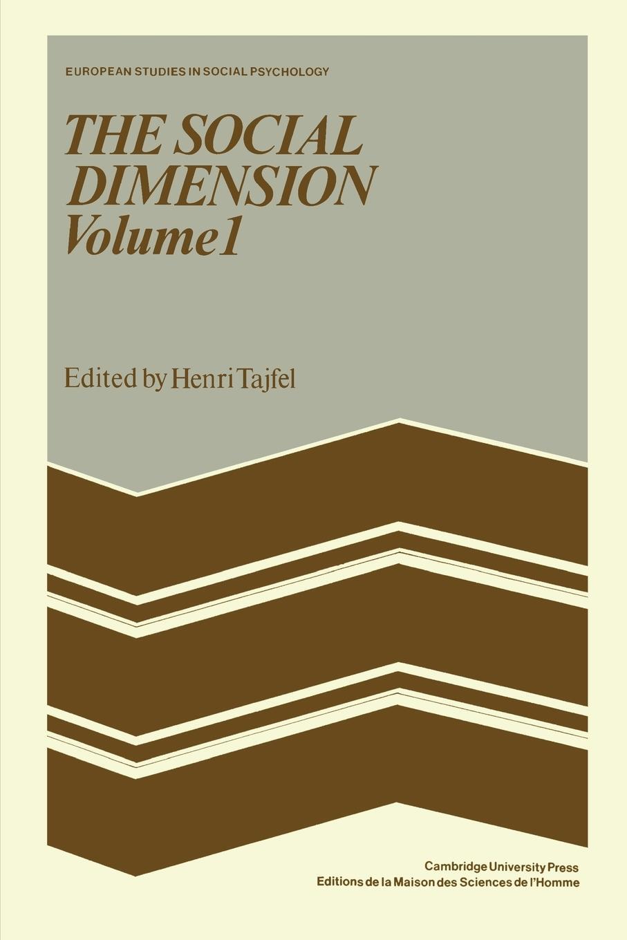 Cover: 9780521283830 | The Social Dimension | European Developments in Social Psychology