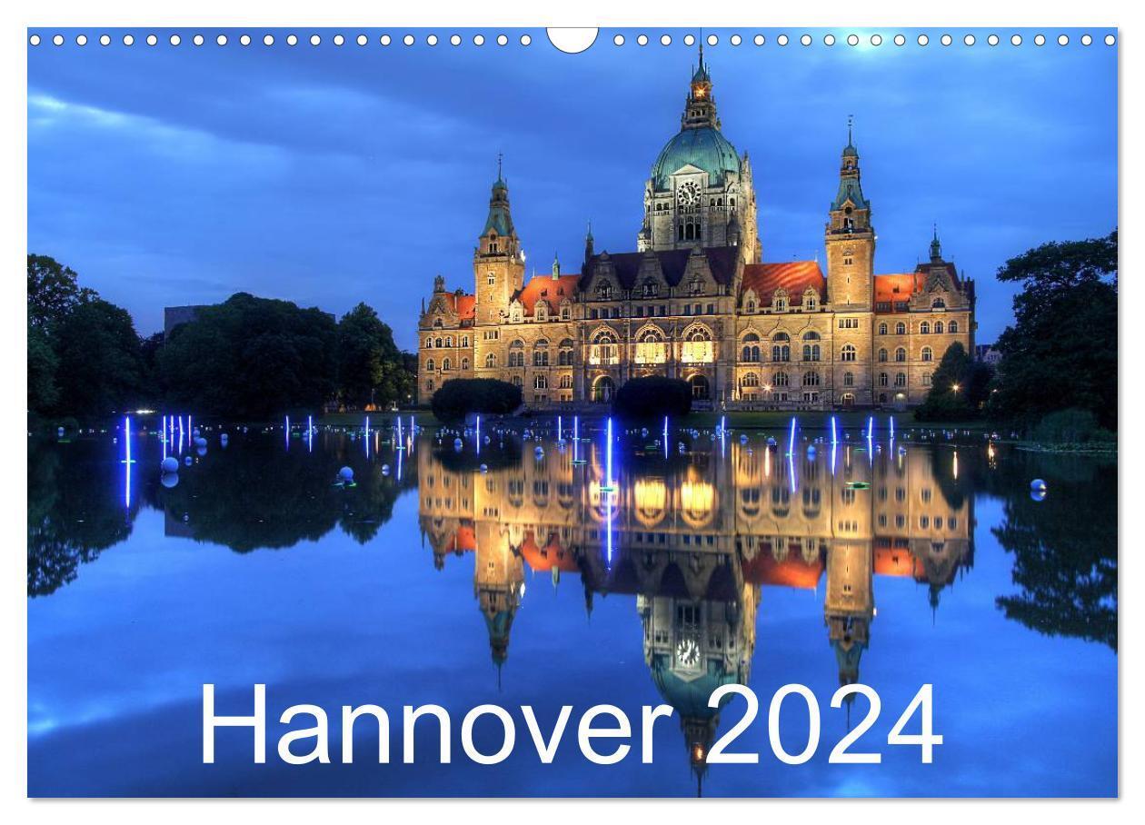 Cover: 9783675903807 | Hannover 2024 (Wandkalender 2024 DIN A3 quer), CALVENDO Monatskalender