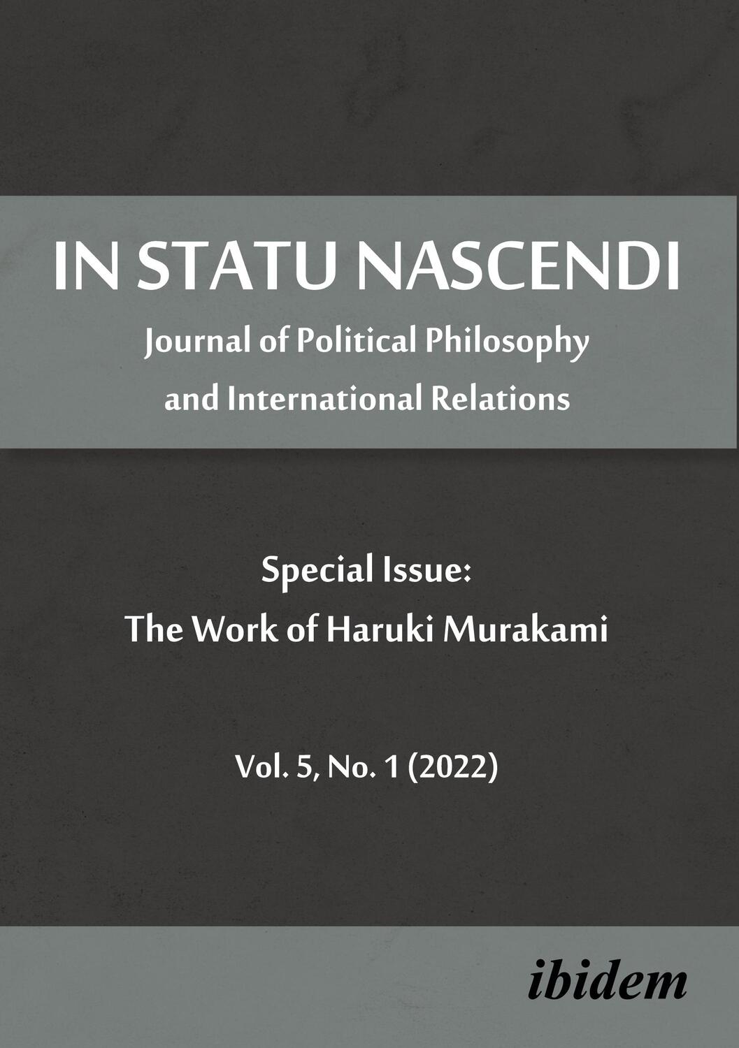 Cover: 9783838216997 | In Statu Nascendi | Piotr Pietrzak | Taschenbuch | Paperback | 256 S.