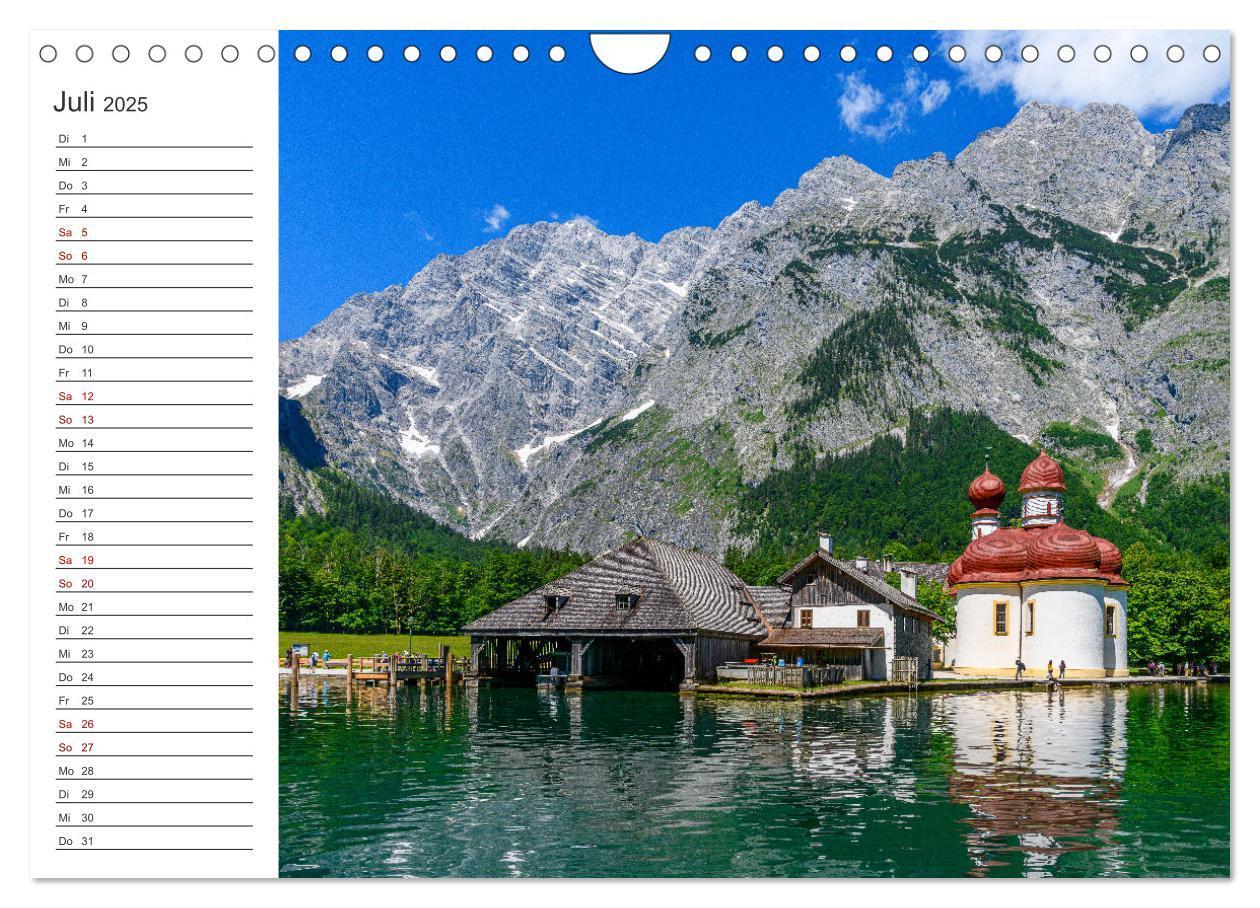 Bild: 9783383987472 | Berchtesgadener Land im Wechsel der Jahreszeiten (Wandkalender 2025...