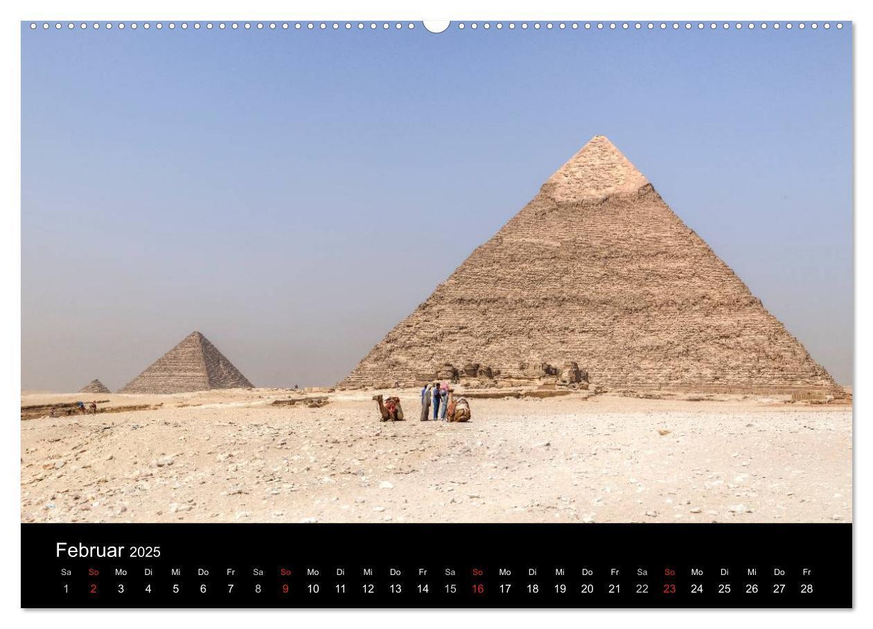 Bild: 9783435575640 | Ägypten (Wandkalender 2025 DIN A2 quer), CALVENDO Monatskalender