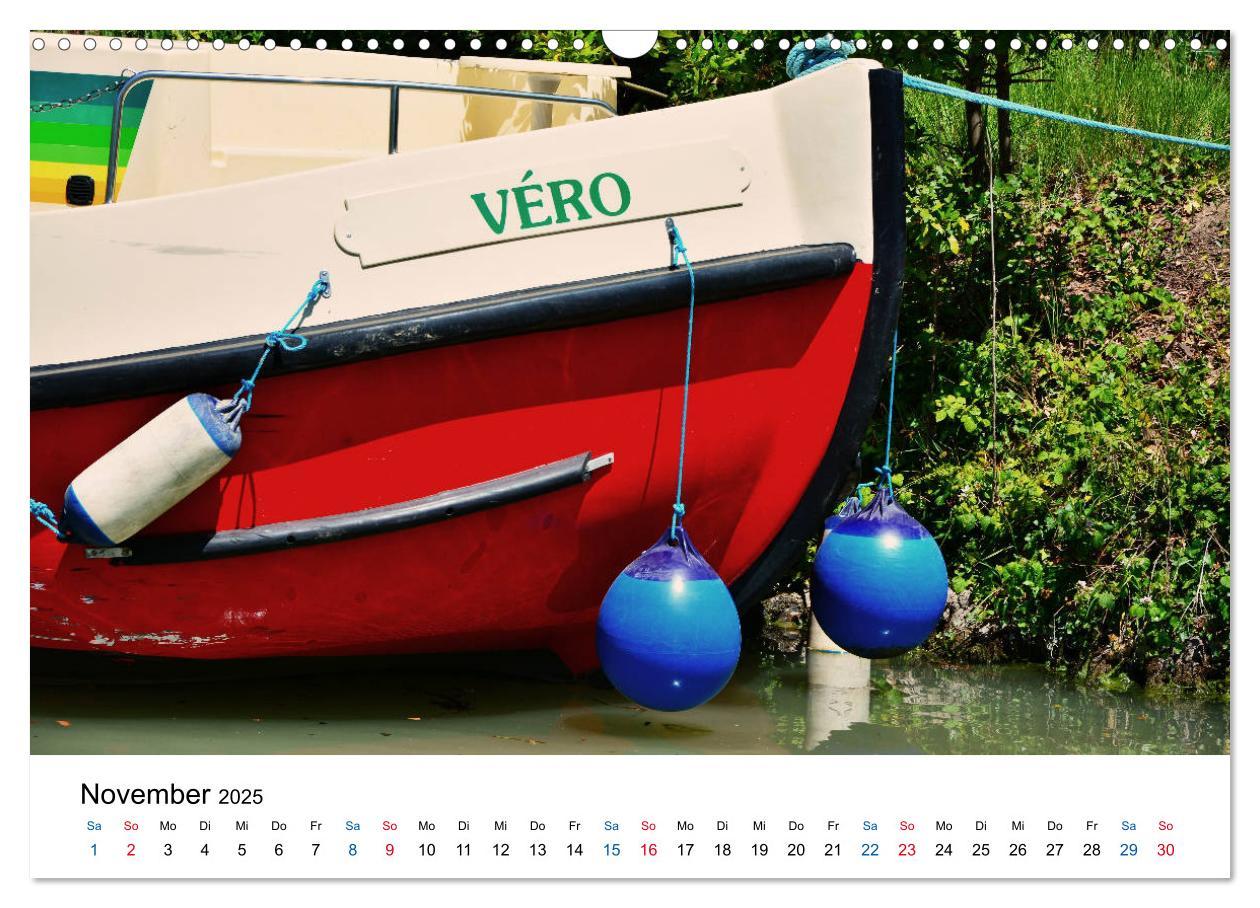 Bild: 9783435452262 | Unterwegs am Canal du Midi (Wandkalender 2025 DIN A3 quer),...