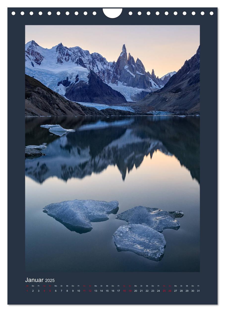 Bild: 9783435997114 | Patagonien: Sehnsuchtsziel am Ende der Welt (Wandkalender 2025 DIN...