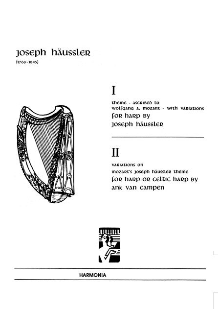 Cover: 9790035162910 | Theme &amp; Variations for Harp | Revised edition | Joseph Haussler | Buch