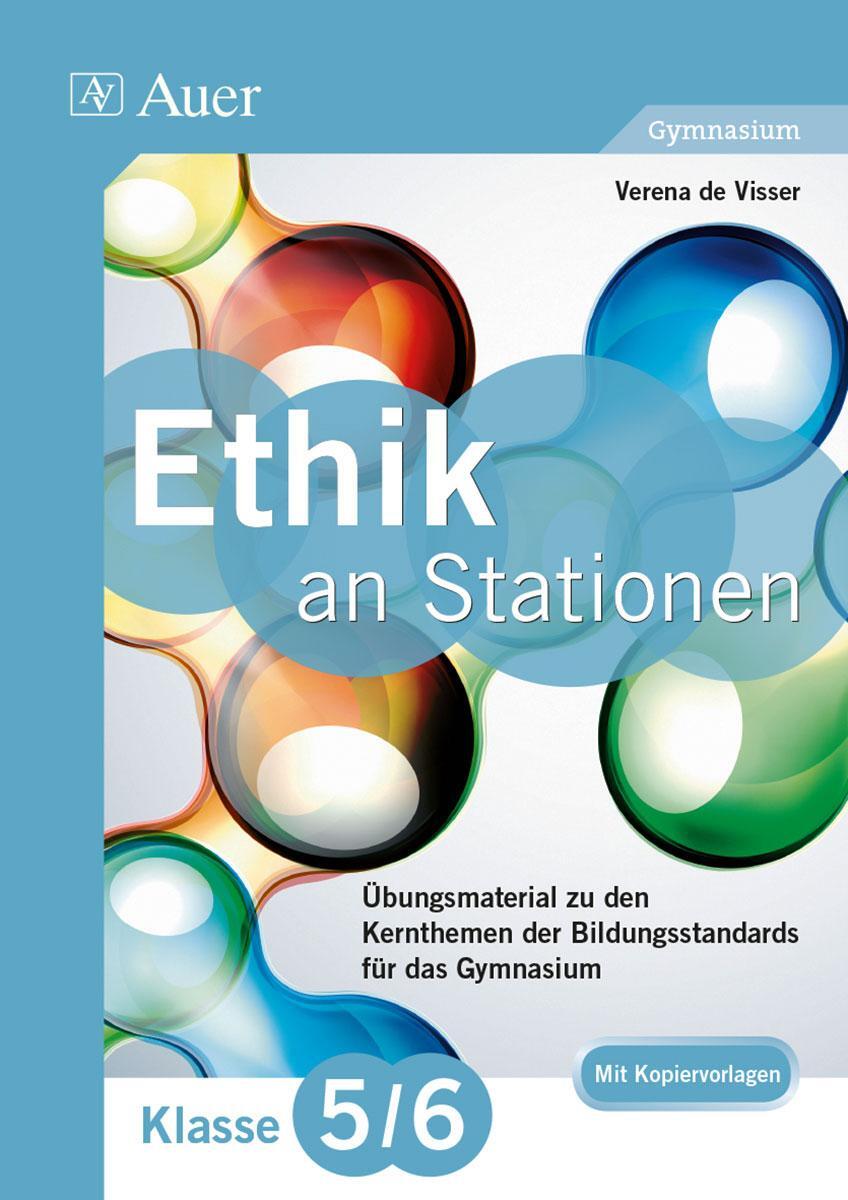 Cover: 9783403074274 | Ethik an Stationen 5-6 Gymnasium | Verena de Visser | Broschüre | 2014