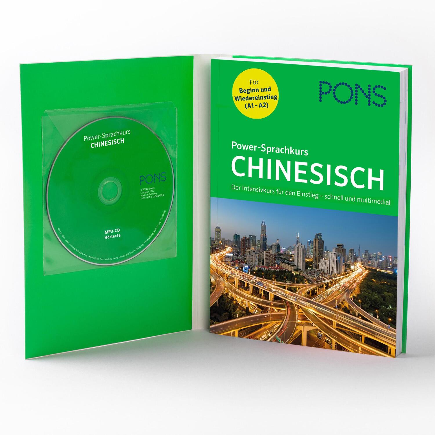 Bild: 9783125624290 | PONS Power-Sprachkurs Chinesisch | Jie Tan Spada | Taschenbuch | 2022