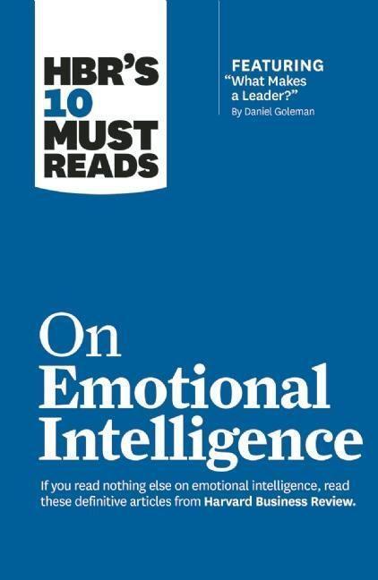 Cover: 9781633690196 | HBR's 10 Must Reads on Emotional Intelligence | Harvard | Buch | 2016